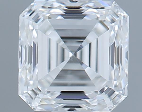 0.7ct Asscher F VS1 Natural Diamond