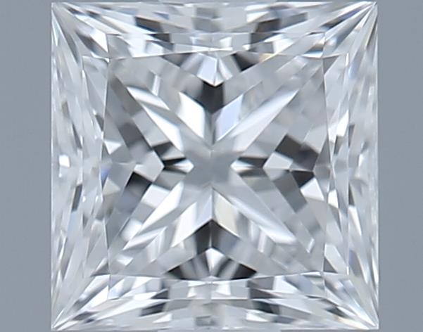 0.52ct Princess F IF Natural Diamond
