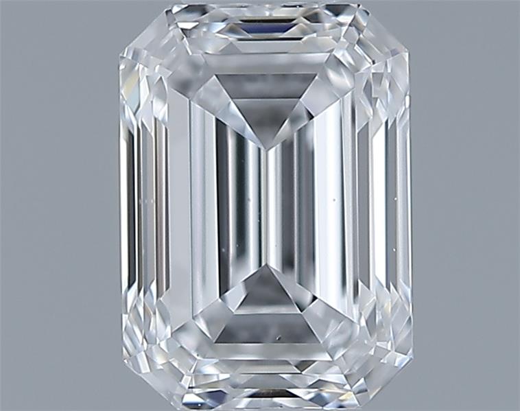 0.7ct Emerald D VS2 Natural Diamond
