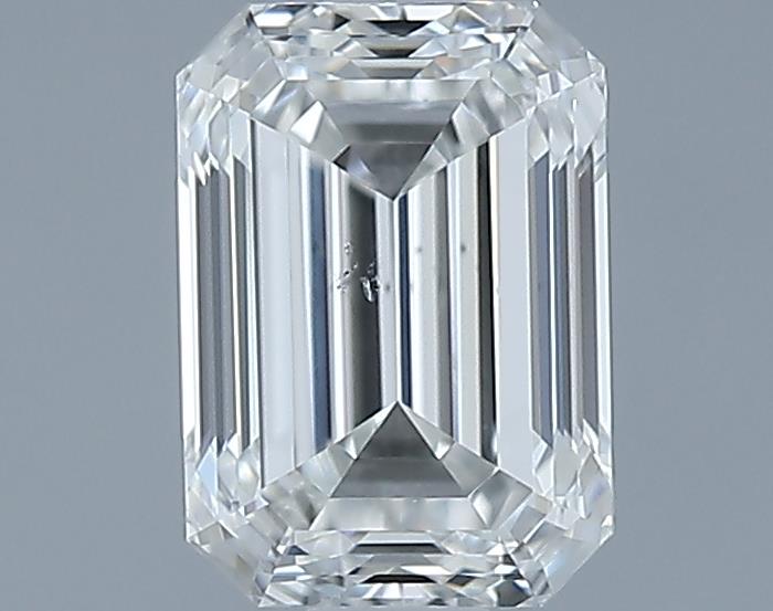 0.71ct Emerald H SI1 Natural Diamond