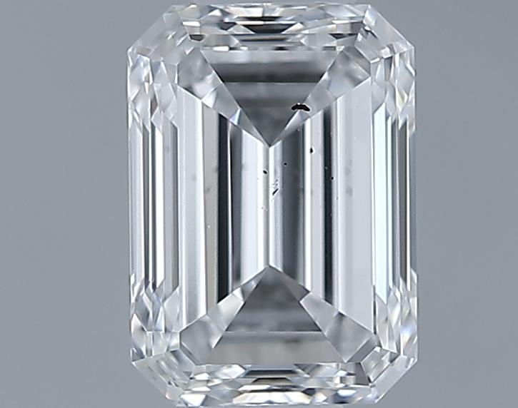 0.6ct Emerald D SI1 Natural Diamond