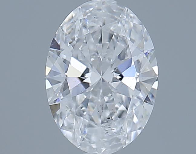 0.71ct Oval D SI1 Natural Diamond