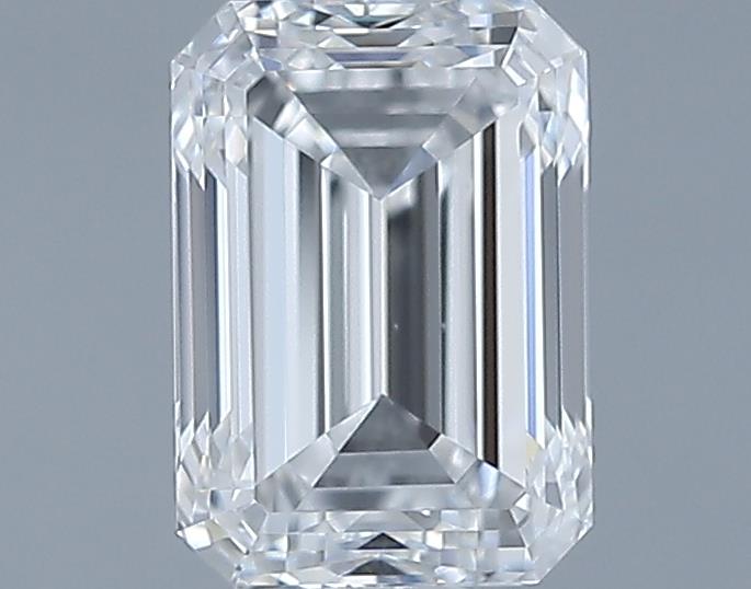 1ct Emerald D VVS2 Natural Diamond