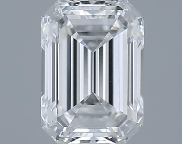 0.66ct Emerald E VS2 Natural Diamond