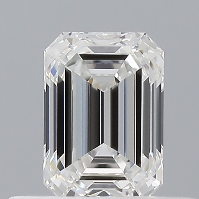 0.5ct Emerald F IF Natural Diamond