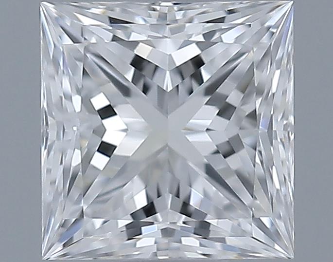 0.52ct Princess D VVS2 Natural Diamond
