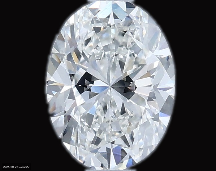 0.55ct Oval G VVS2 Natural Diamond