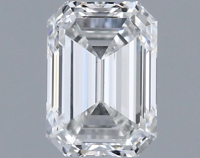 0.7ct Emerald F VS1 Natural Diamond