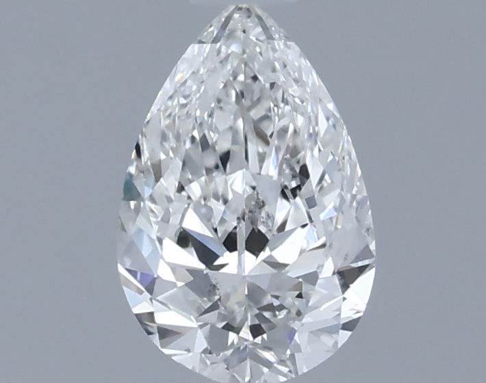0.7ct Pear F SI1 Natural Diamond