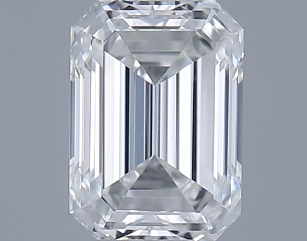 0.51ct Emerald F VVS2 Natural Diamond