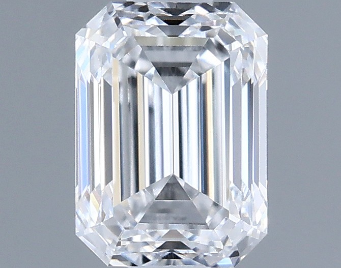 0.53ct Emerald D VVS1 Natural Diamond