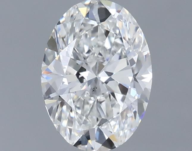 0.71ct Oval F SI1 Natural Diamond