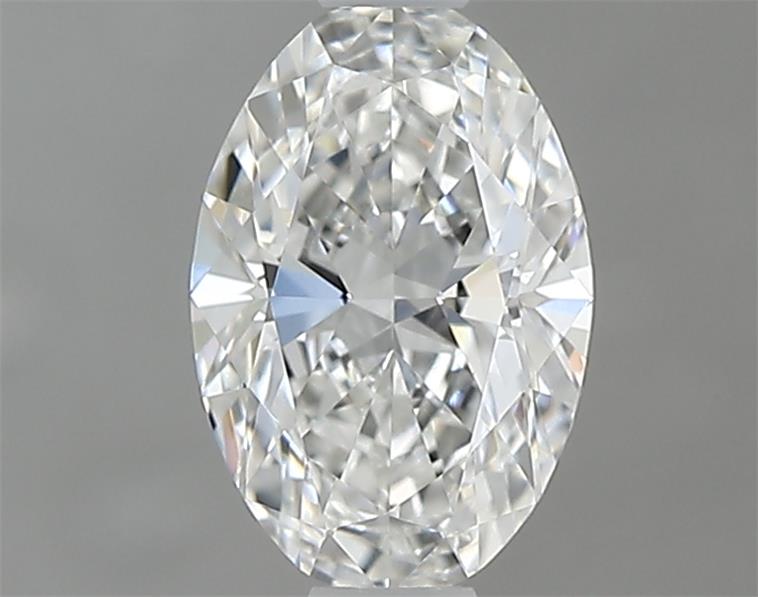 0.53ct Oval F VVS2 Natural Diamond