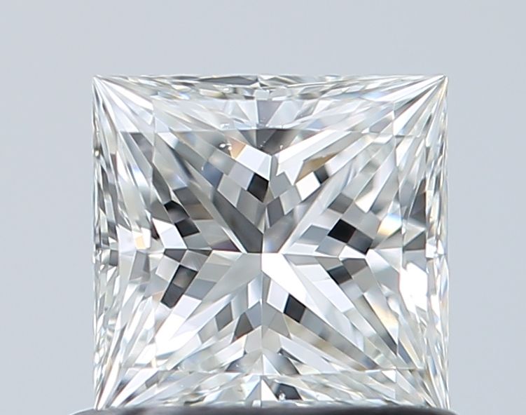0.7ct Princess F SI1 Natural Diamond