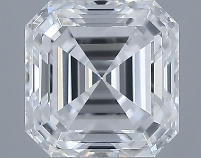 0.91ct Asscher D VVS2 Natural Diamond