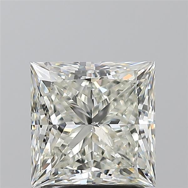 2.01ct Princess J SI2 Natural Diamond