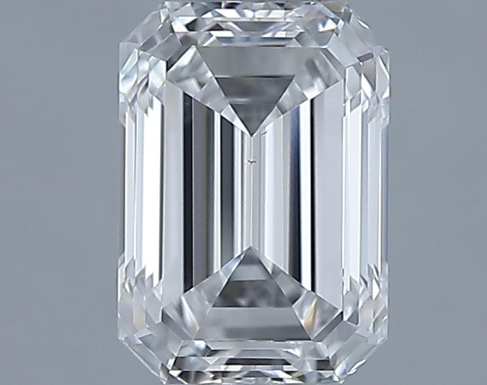 0.62ct Emerald D VS2 Natural Diamond