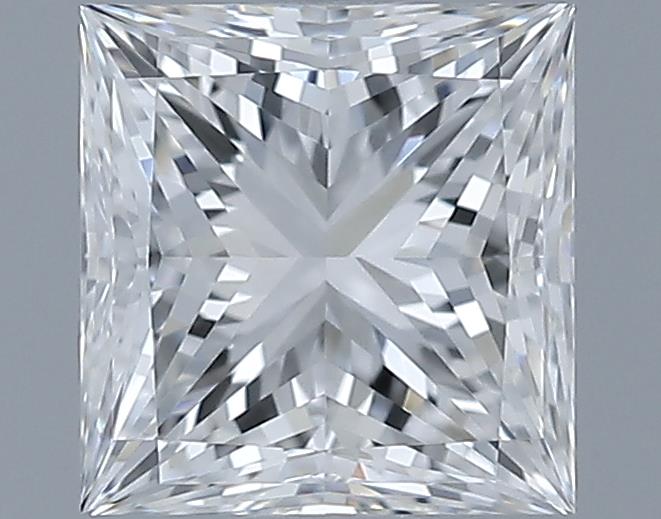 0.9ct Princess F IF Natural Diamond