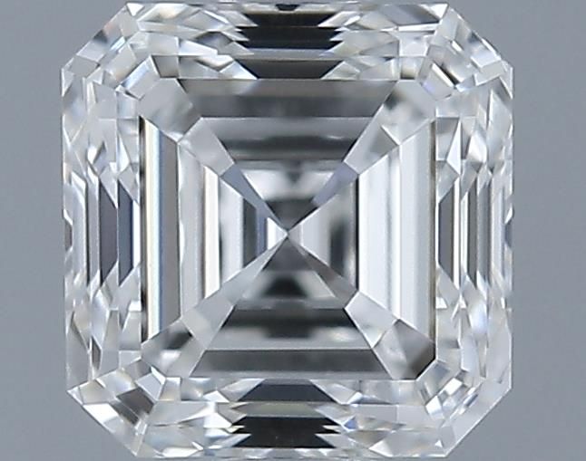 0.71ct Asscher F VVS2 Natural Diamond