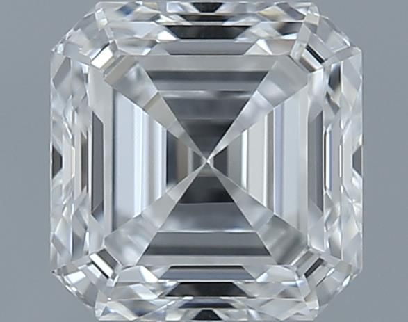 0.71ct Asscher E VVS1 Natural Diamond