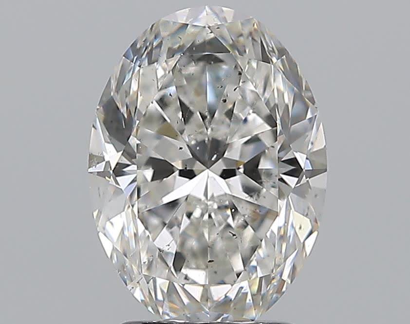 2.5ct Oval F SI1 Natural Diamond