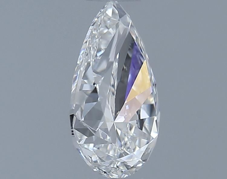 0.7ct Pear F VVS2 Natural Diamond