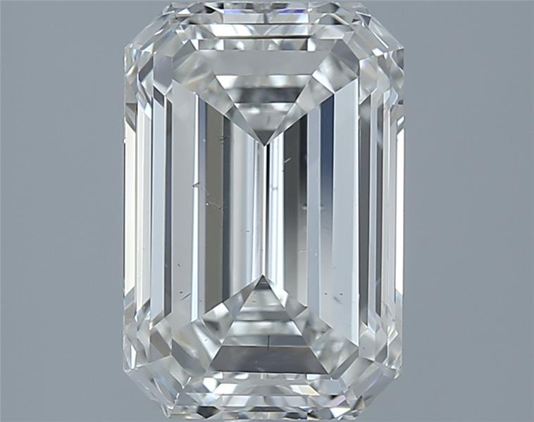2ct Emerald H SI1 Natural Diamond