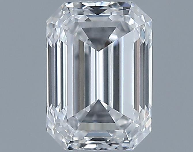 1ct Emerald D VVS2 Natural Diamond