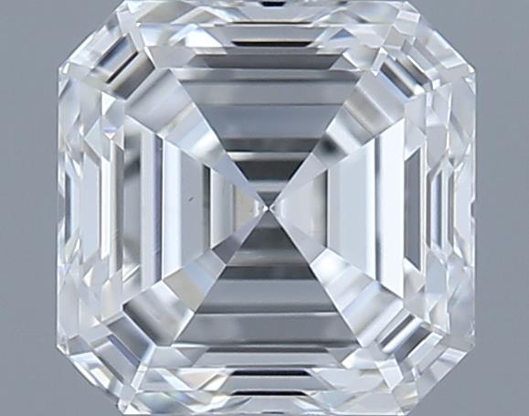 0.7ct Asscher F VS1 Natural Diamond