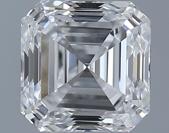 0.71ct Asscher F VS1 Natural Diamond