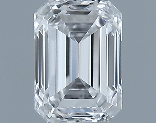 0.71ct Emerald D VVS2 Natural Diamond