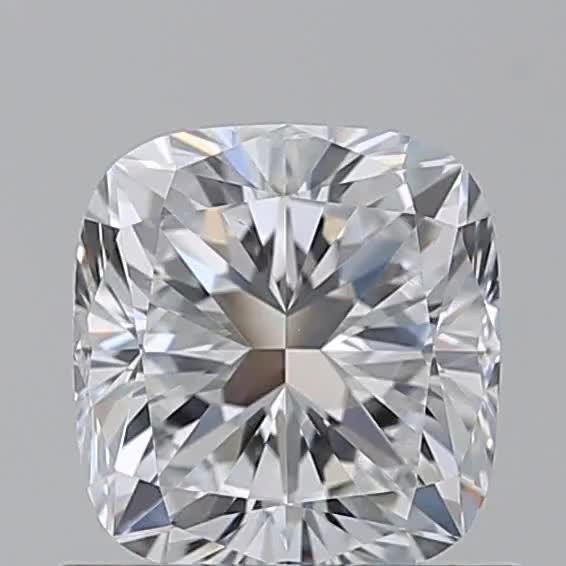 0.91ct Cushion D VS1 Natural Diamond