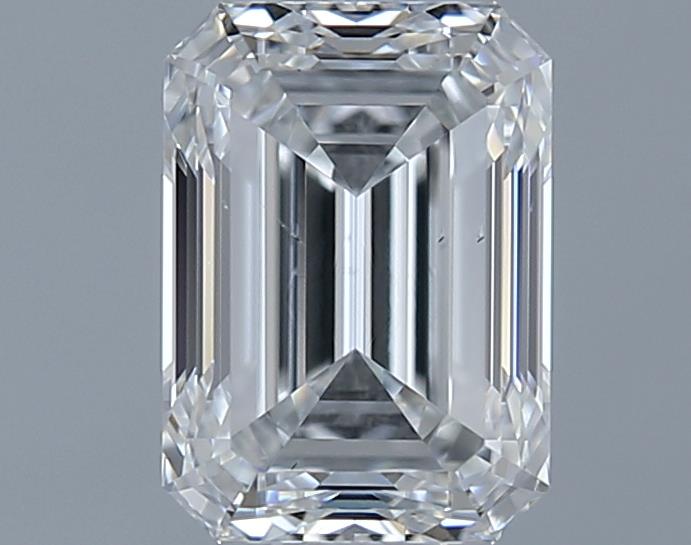 1.01ct Emerald F SI1 Natural Diamond