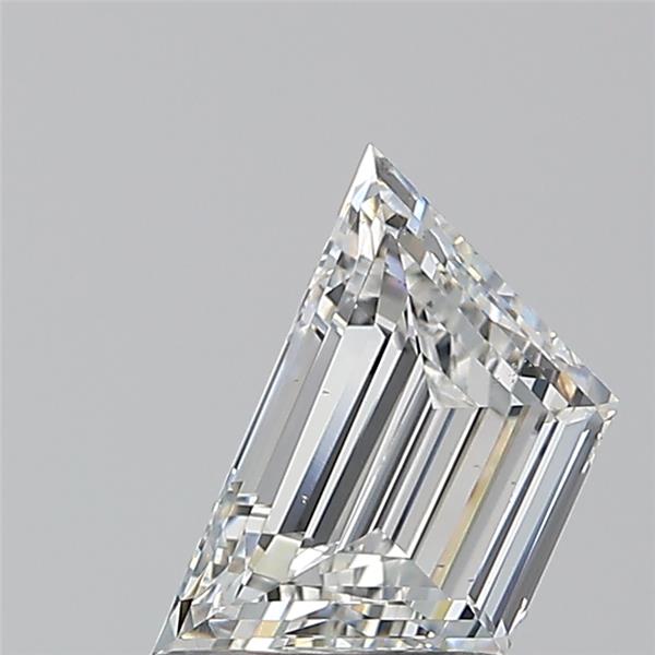 0.9ct Trapezoid F SI1 Natural Diamond
