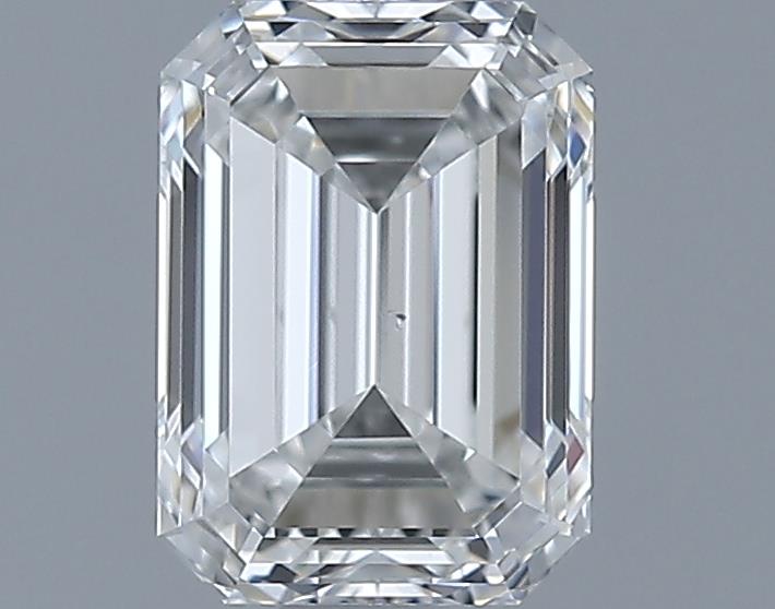 1.01ct Emerald F VS2 Natural Diamond