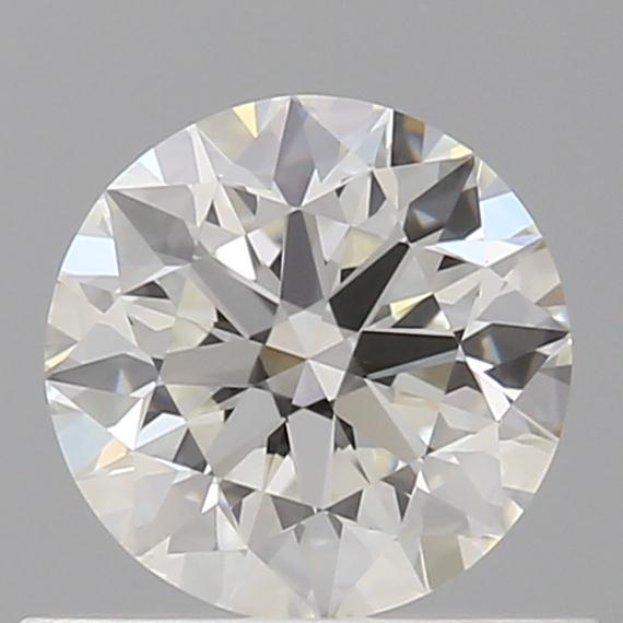 0.61ct Round H VVS2 Natural Diamond