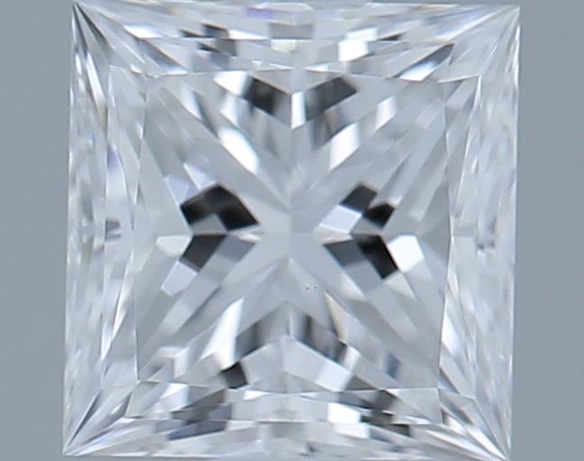 0.57ct Princess D VVS2 Natural Diamond
