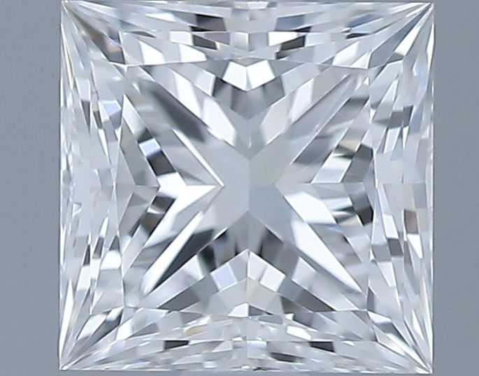 0.52ct Princess E VVS1 Natural Diamond