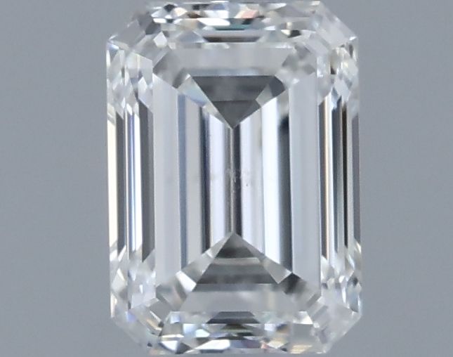 0.63ct Emerald F SI1 Natural Diamond