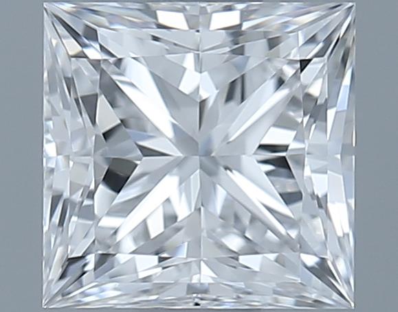 0.9ct Princess D VVS1 Natural Diamond