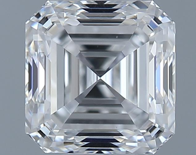 0.76ct Asscher F VS1 Natural Diamond