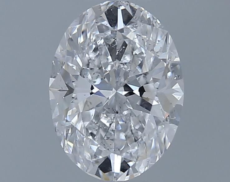 0.7ct Oval D SI2 Natural Diamond