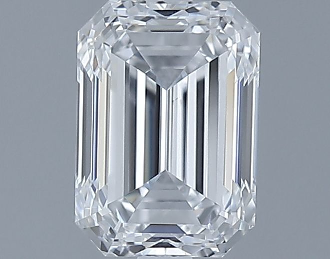 0.9ct Emerald D VS1 Natural Diamond