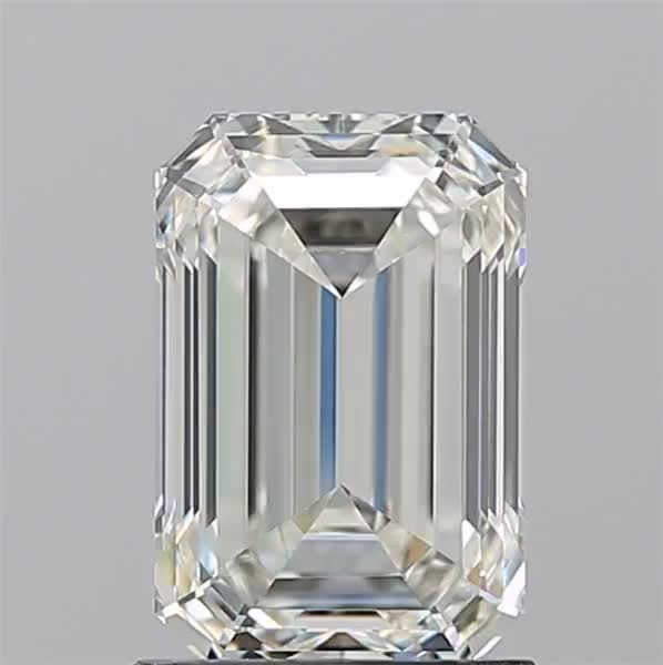 1.7ct Emerald J VVS1 Natural Diamond