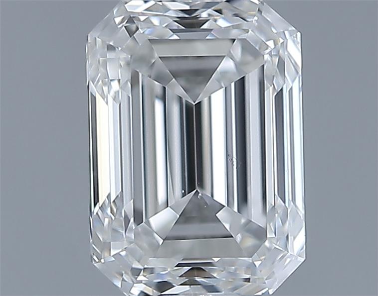 0.9ct Emerald F VS2 Natural Diamond
