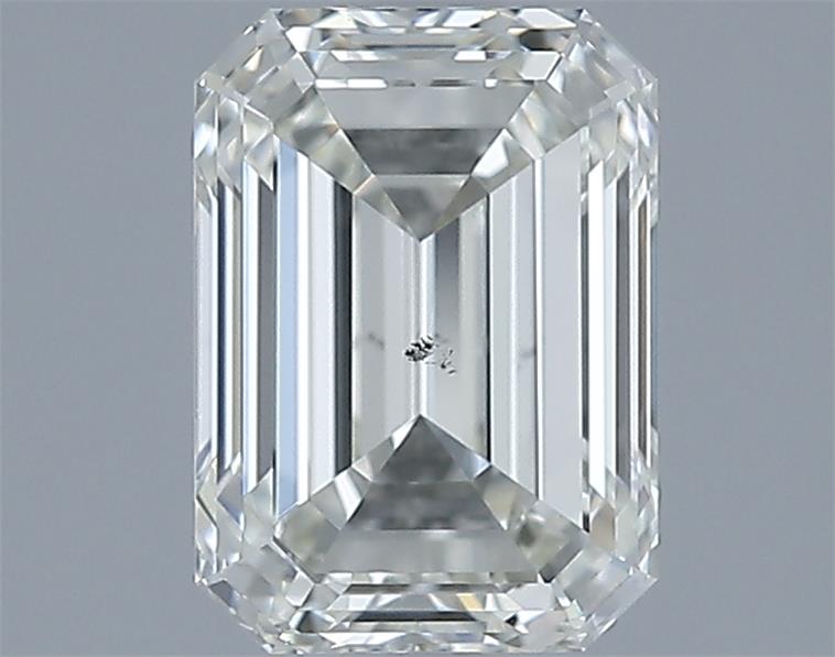 2.01ct Emerald K SI1 Natural Diamond