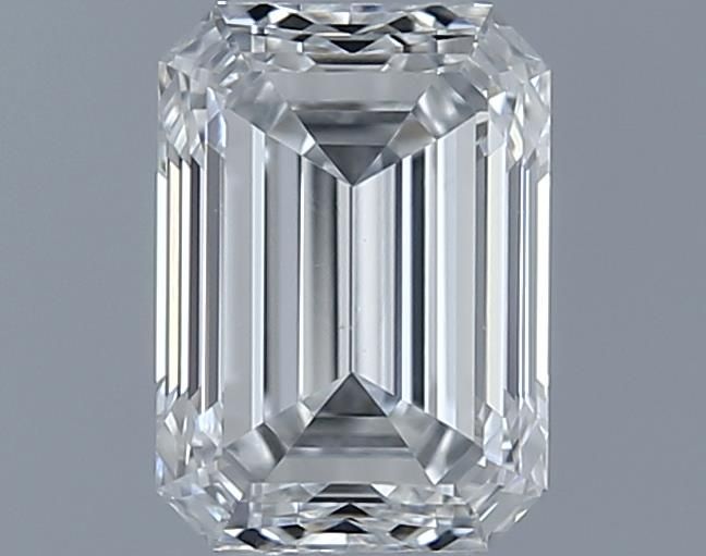 0.6ct Emerald F VS2 Natural Diamond