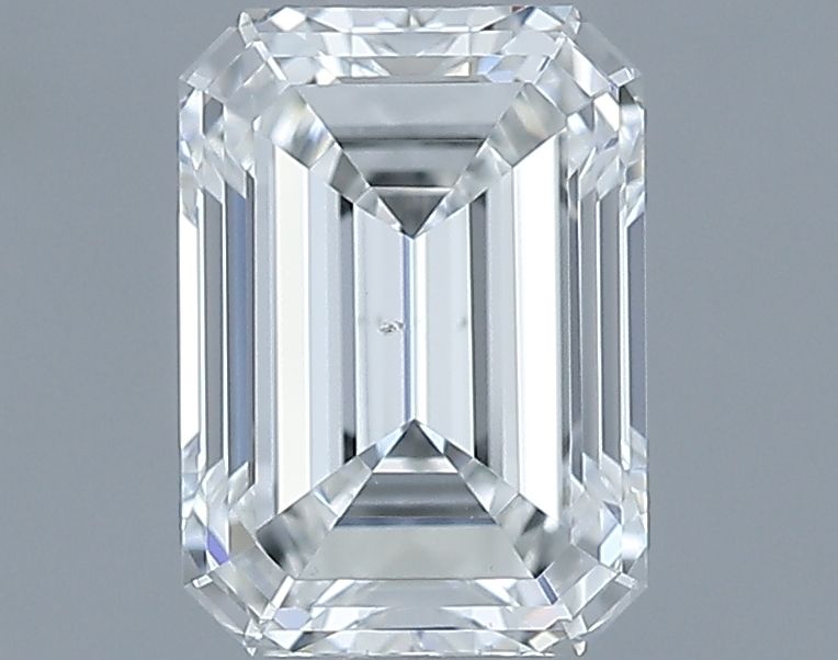 1.09ct Emerald F SI1 Natural Diamond