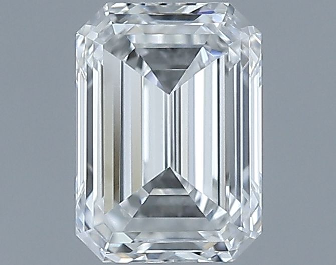 0.6ct Emerald F VVS1 Natural Diamond
