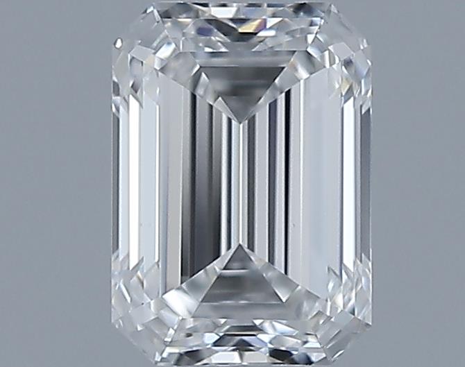 0.63ct Emerald E VS2 Natural Diamond